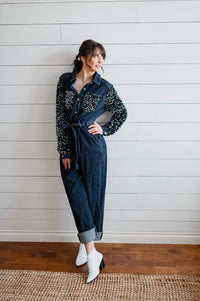 Sequin Surplus Jumpsuit