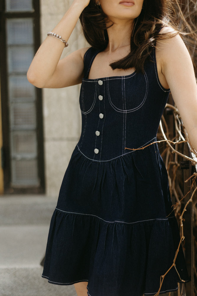 Denim Mini Dress