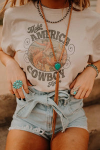 Make America Cowboy Again Graphic Tee