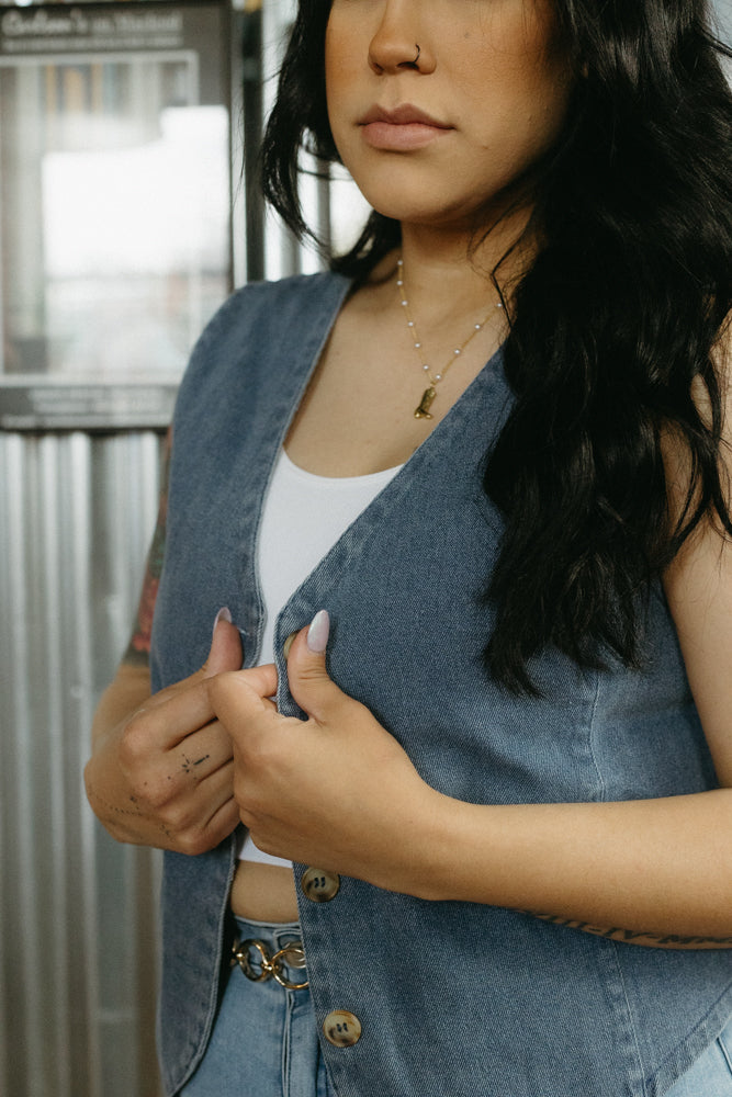 Denim Daily Vest