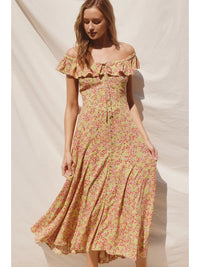 Flower Patch Midi Dress