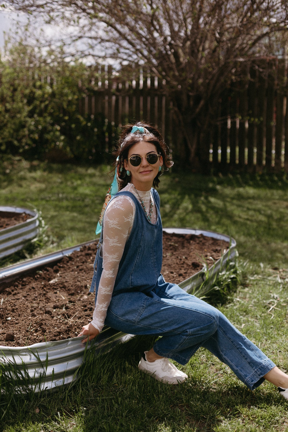 Denim Harlem Overall Jumpsuit