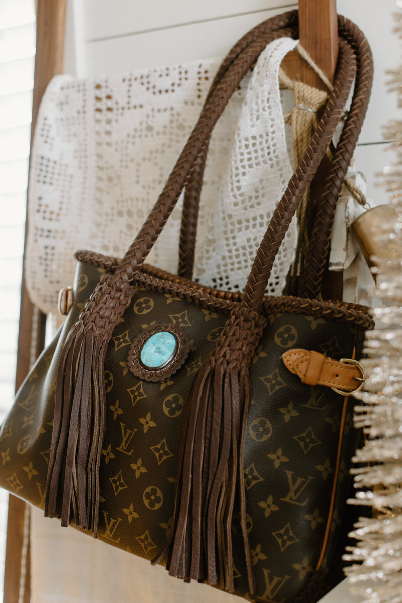 Megan Bag w/ Turquoise Pendant