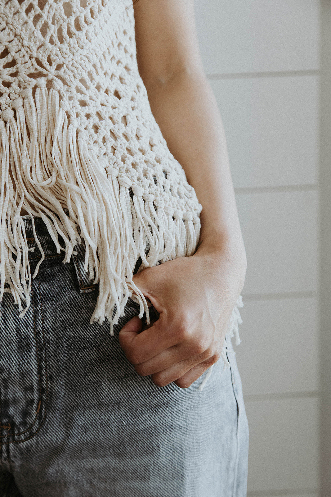 Crochet Fringe Top