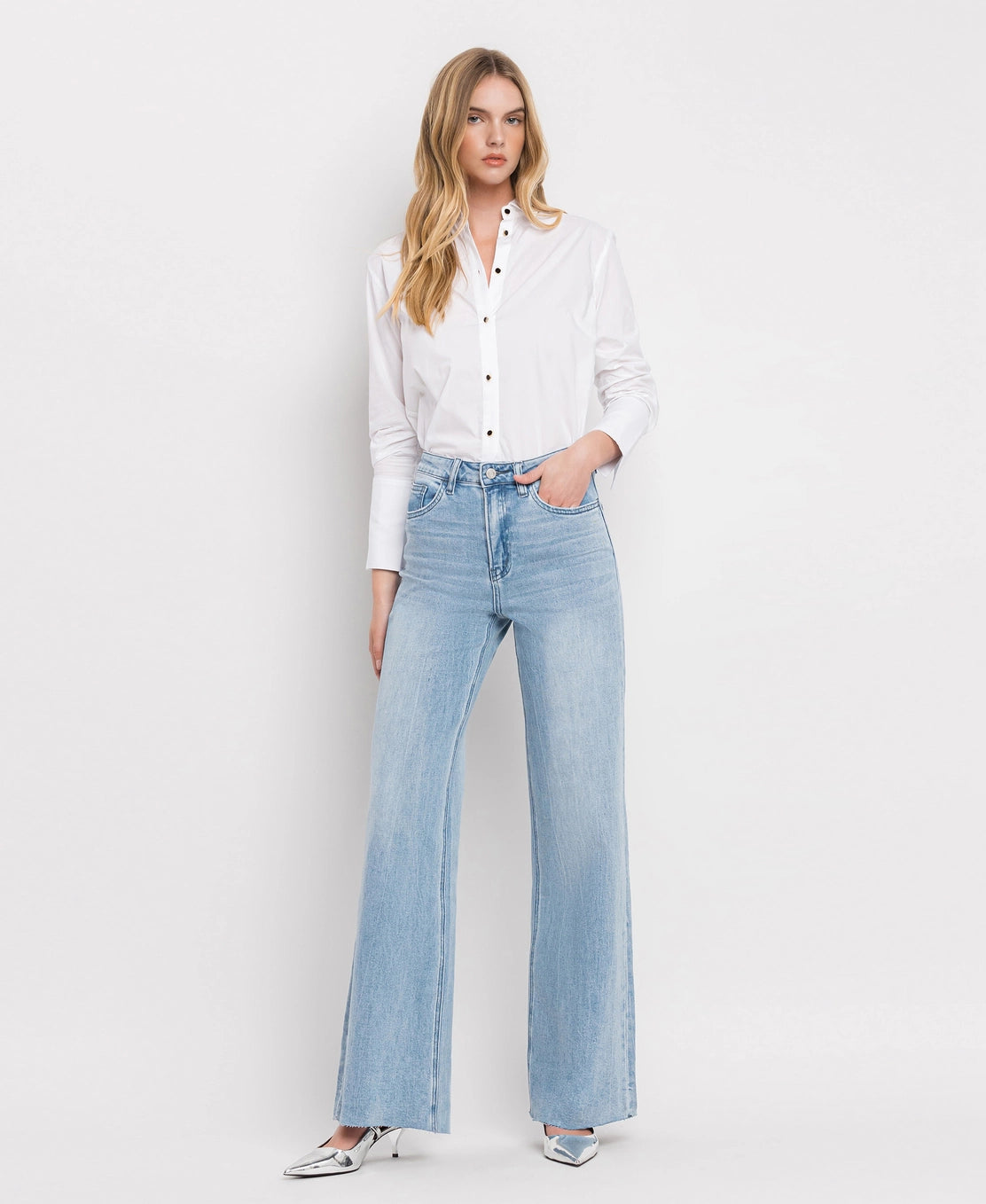 Super High Rise Wide Leg Jeans (Olivia)