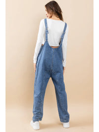 Denim Harlem Overall Jumpsuit