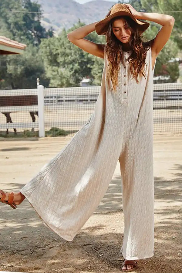 Wide Leg Jumpsuit