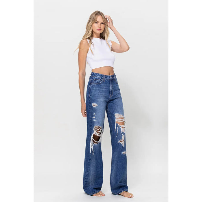 90's Vintage Loose Fit Jeans-Cycle of City