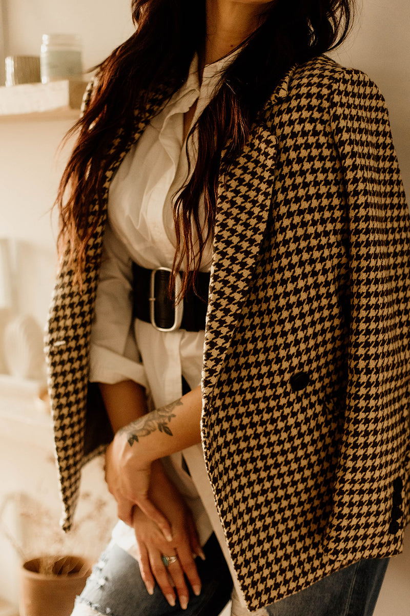 Houndstooth Jacket