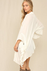 Sage Oversized Shirt/Dress